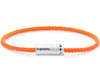 bracelet câble nato orange le 7g